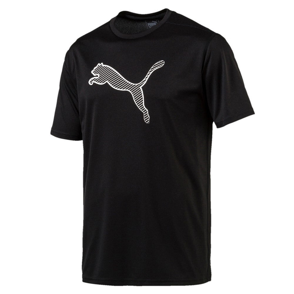 Puma T Shirt Herren mit großem PUMA Cat Logo auf der Brust dryCell Material
