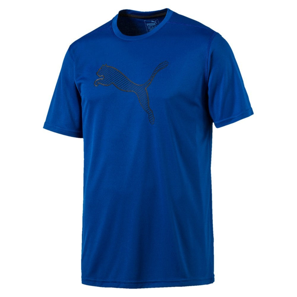 Puma T Shirt Herren mit großem PUMA Cat Logo auf der Brust dryCell Material