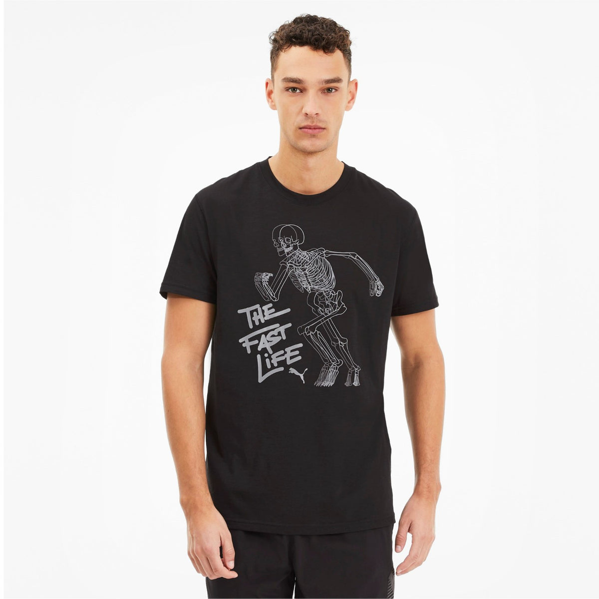 Puma T-Shirt Herren Trainingsshirt mit Print