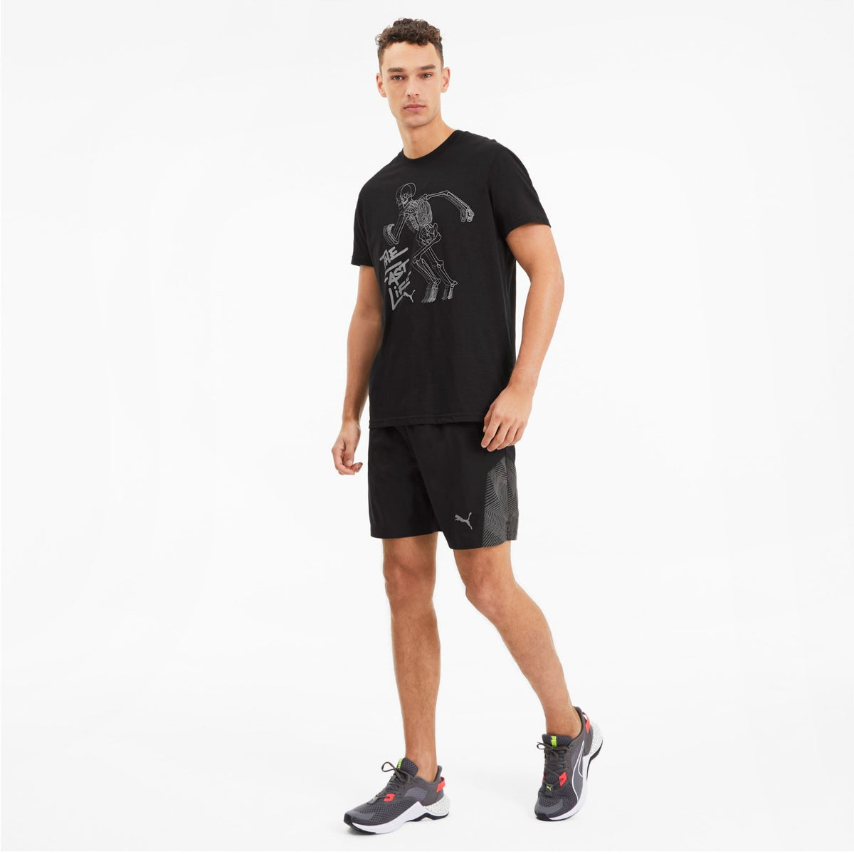 Puma T-Shirt Herren Trainingsshirt mit Print