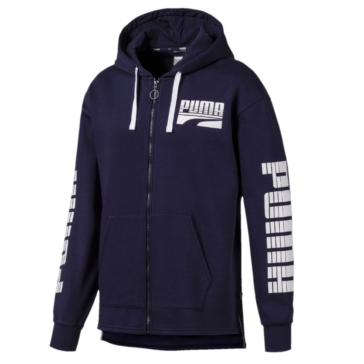 Puma Kapuzenjacke Herren dünn mit Fleece Rebel Bold FZ Hoody