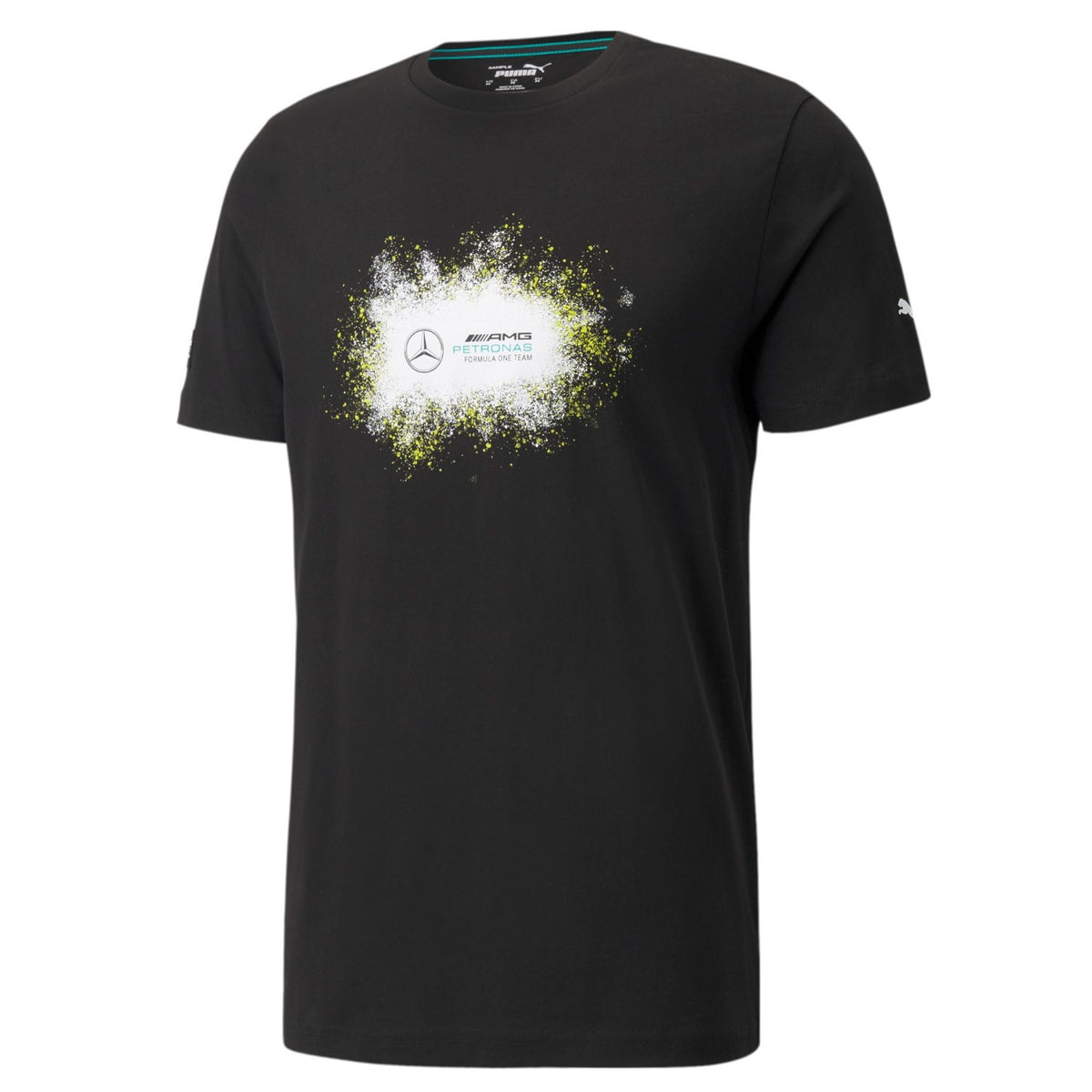 Puma Mercedes AMG Logo T Shirt Herren schwarz