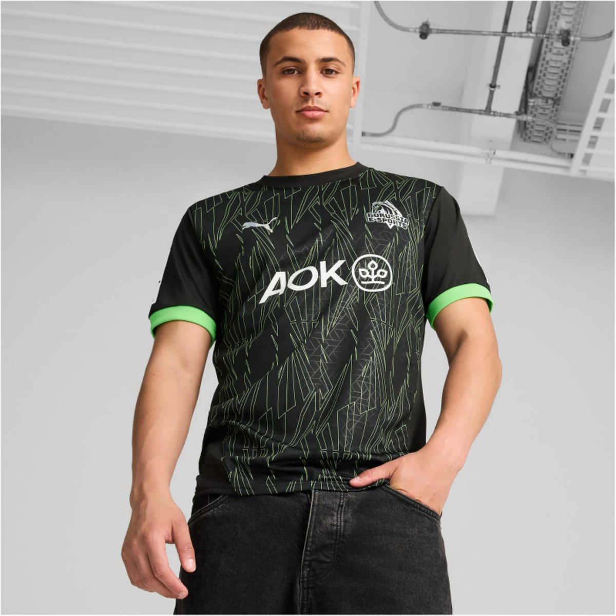 Puma BMG Borussia Mönchengladbach E-Sports Trikot der Saison 24/25