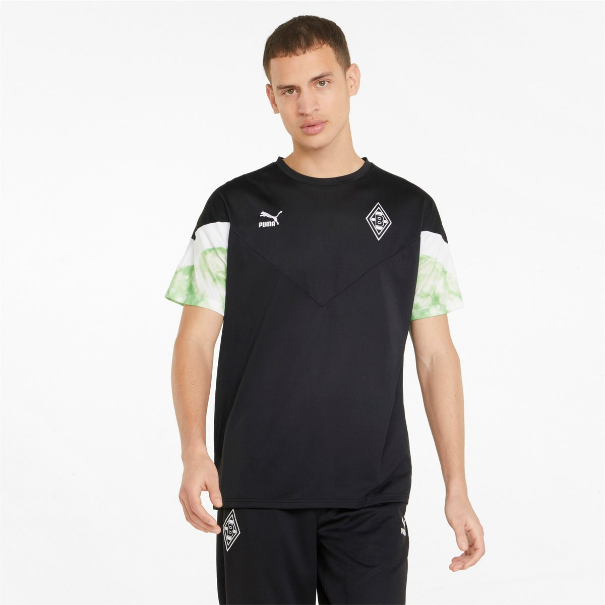 Puma BMG Borussia Mönchengladbach Trikot + Short Outfit Herren