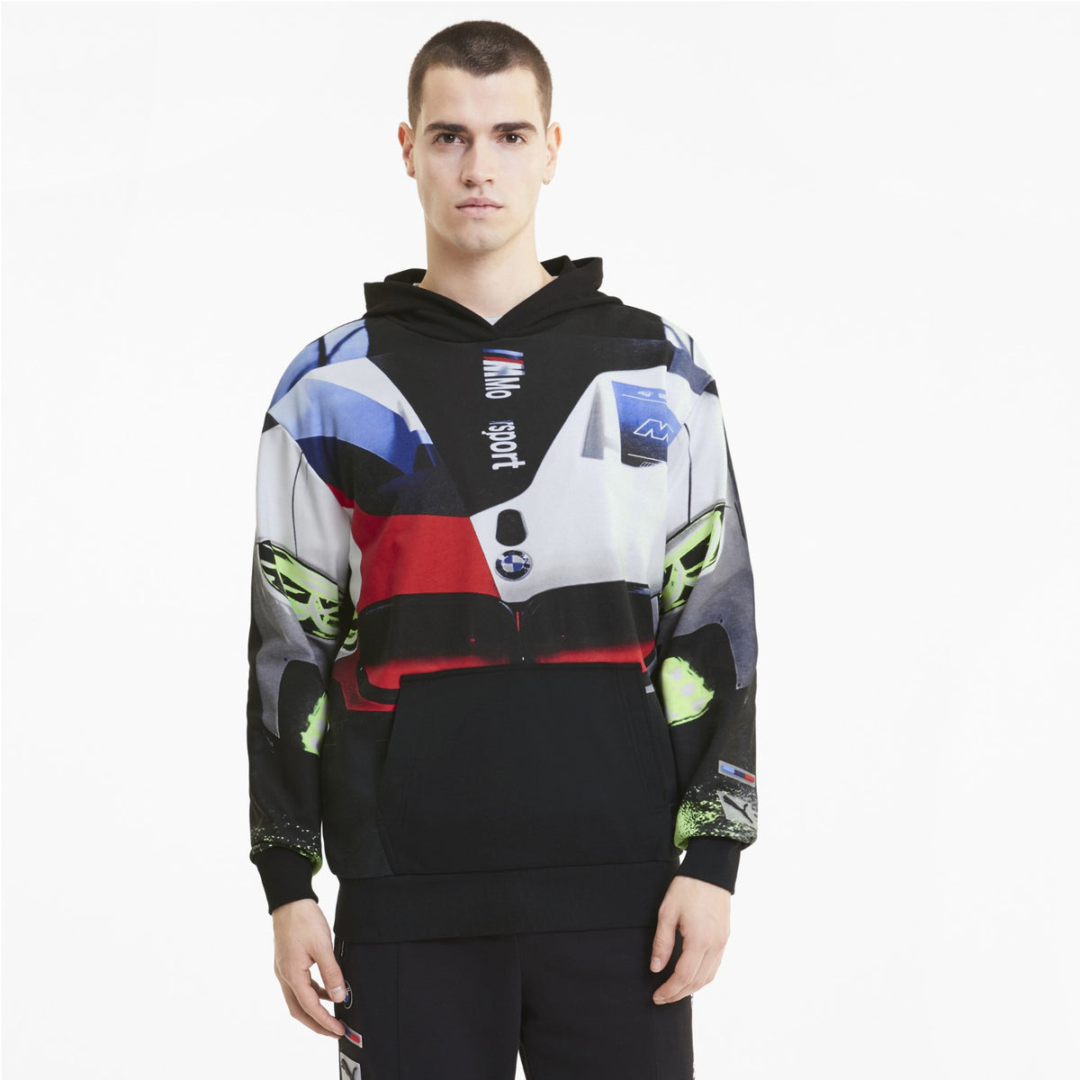 Puma BMW M Motorsport Hoodie Pullover Herren MMS Street Midlayer