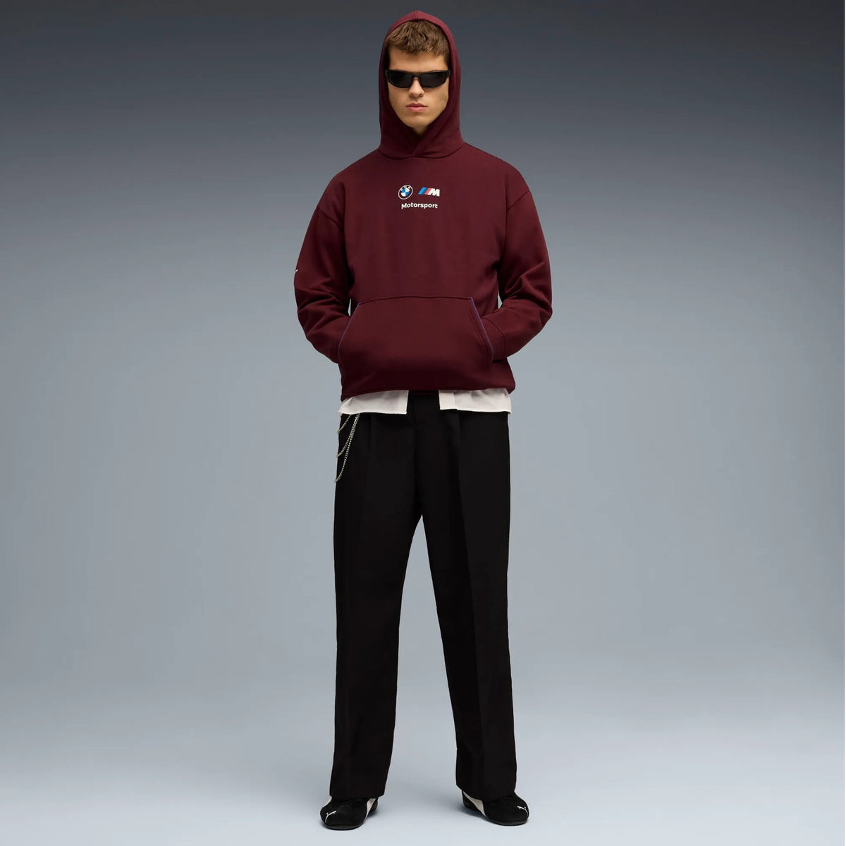 Puma BMW MMS ESS+ Fleece Hoodie Pullover Herren