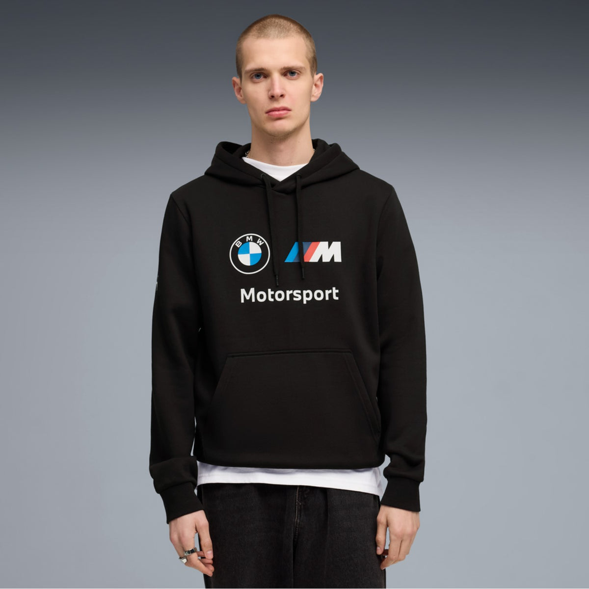 Puma BMW MMS ESS+ Fleece Hoodie Pullover