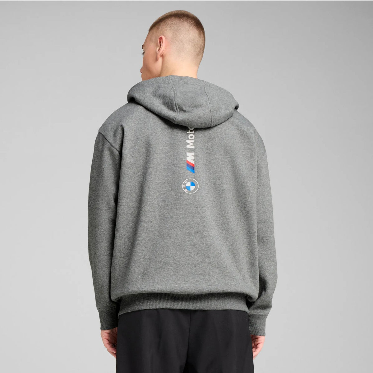 Puma BMW M Motorsport Essentials+ Fleecejacke mit Kapuze Herren