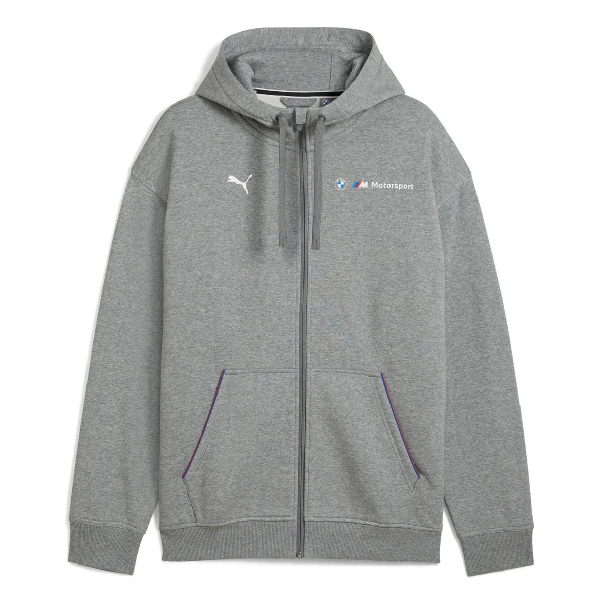Puma BMW M Motorsport Essentials+ Fleecejacke mit Kapuze Herren