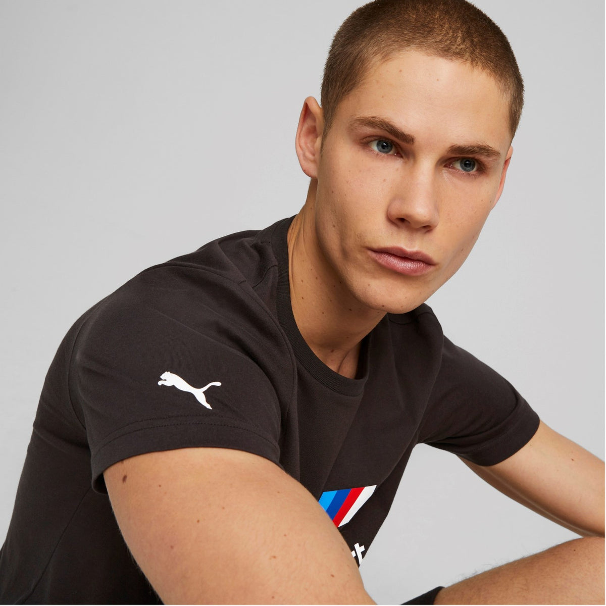 Puma BMW Motorsport Logo Herren T Shirt