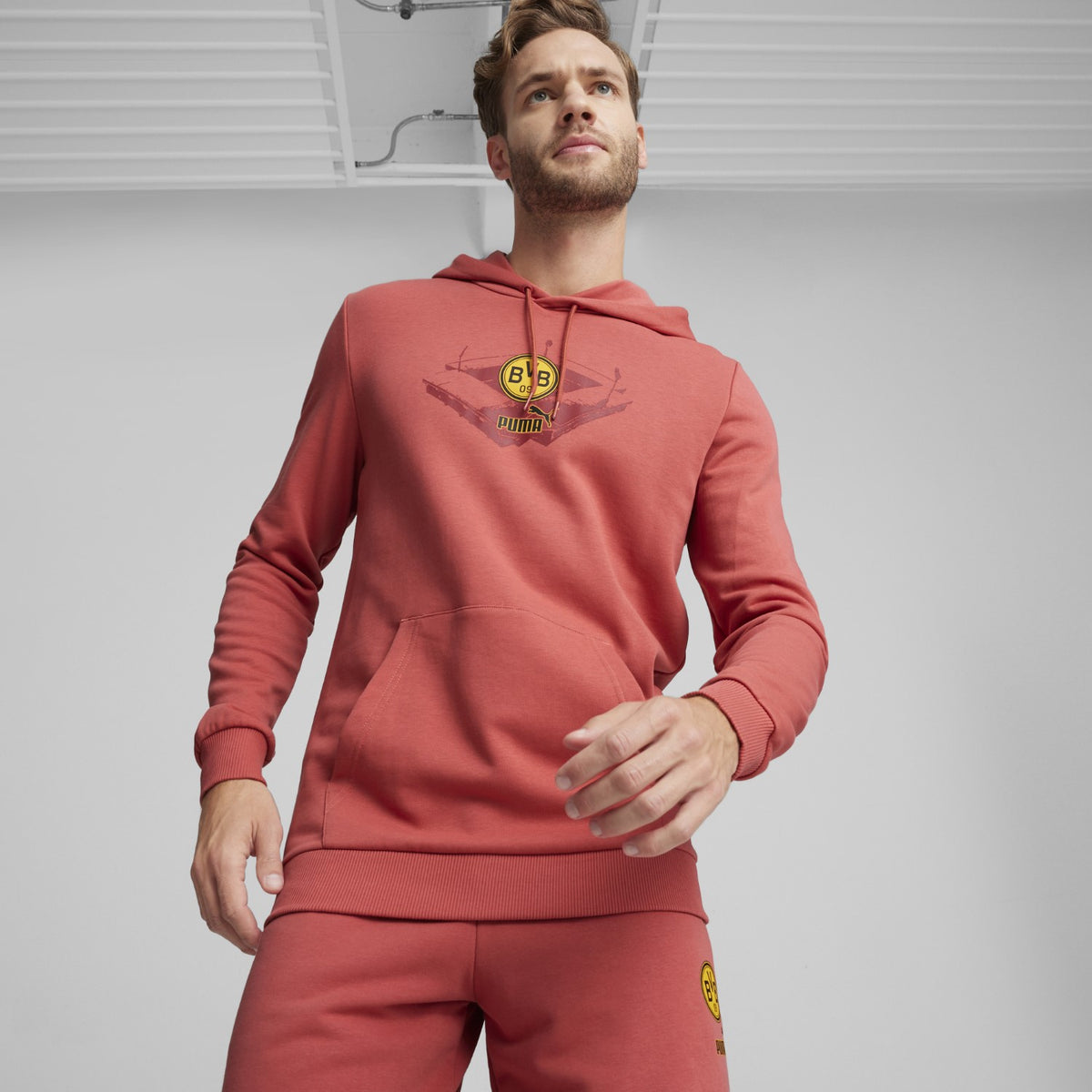 Puma BVB Borussia Dortmund Fanartikel Pullover Herren