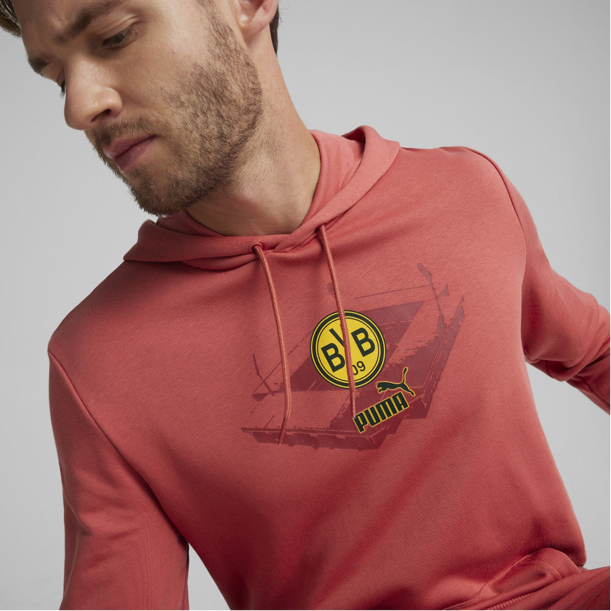 Puma BVB Borussia Dortmund Fanartikel Pullover Herren