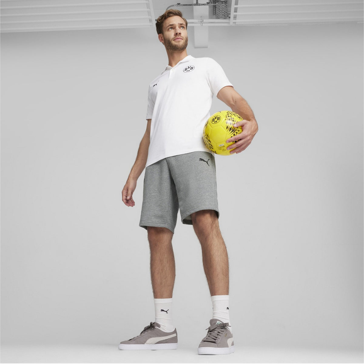 Puma BVB Borussia Dortmund Fanartikel Shorts Herren