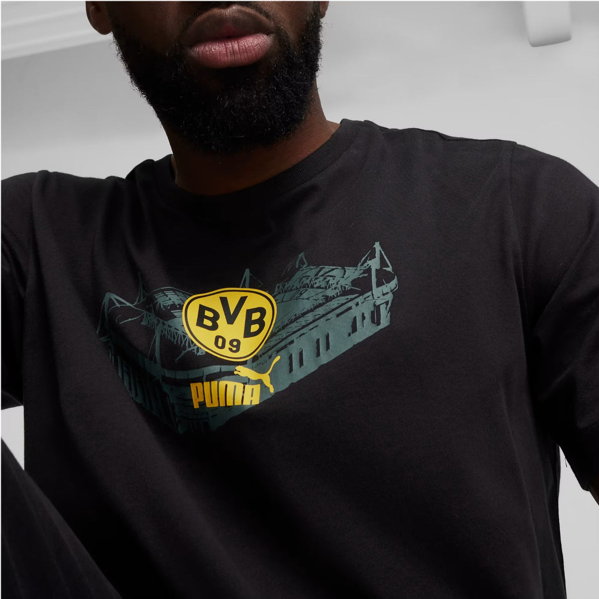 Puma BVB Borussia Dortmund Ftblicons Tee Herren