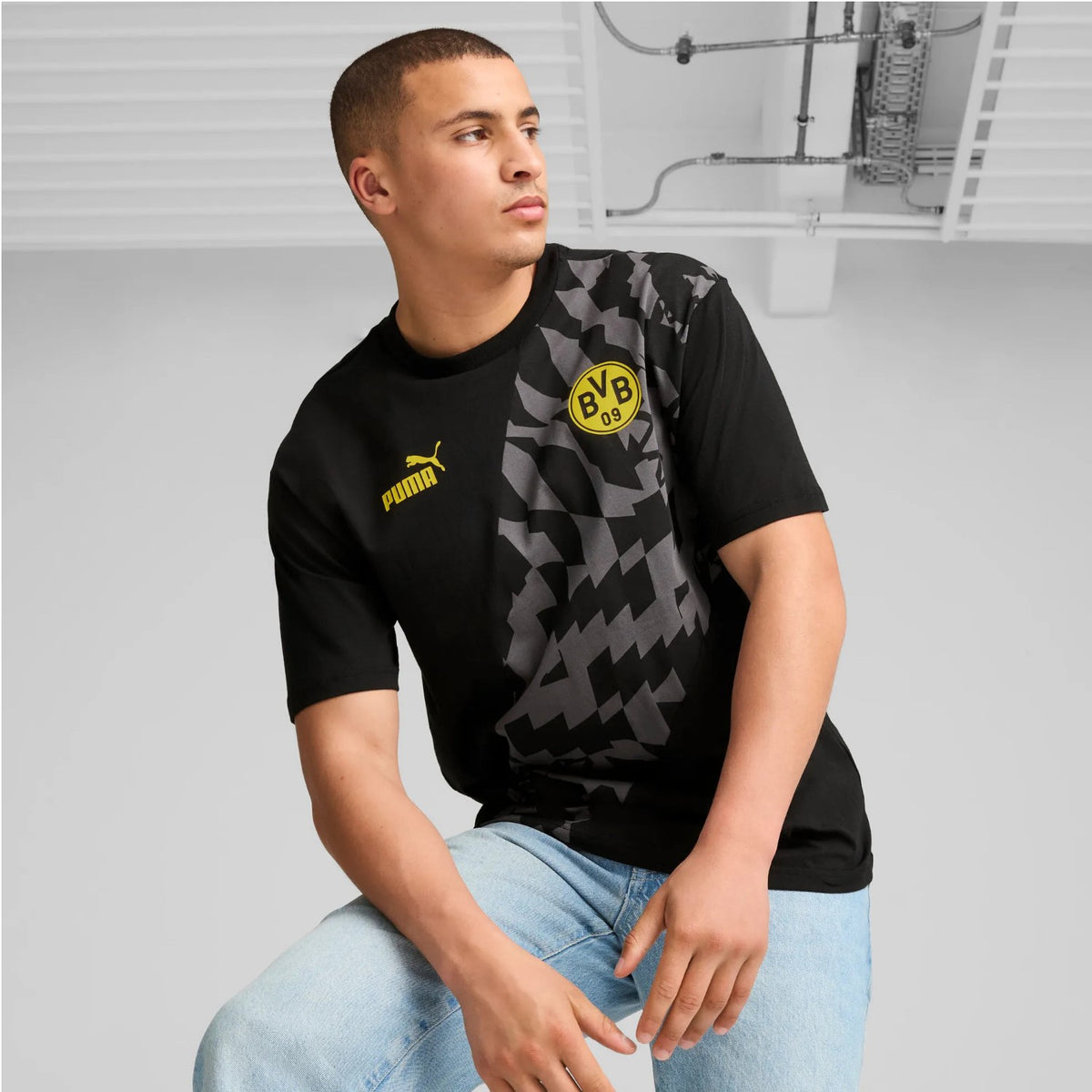 Puma BVB Borussia Dortmund ftblCulture+ T-shirt Herren