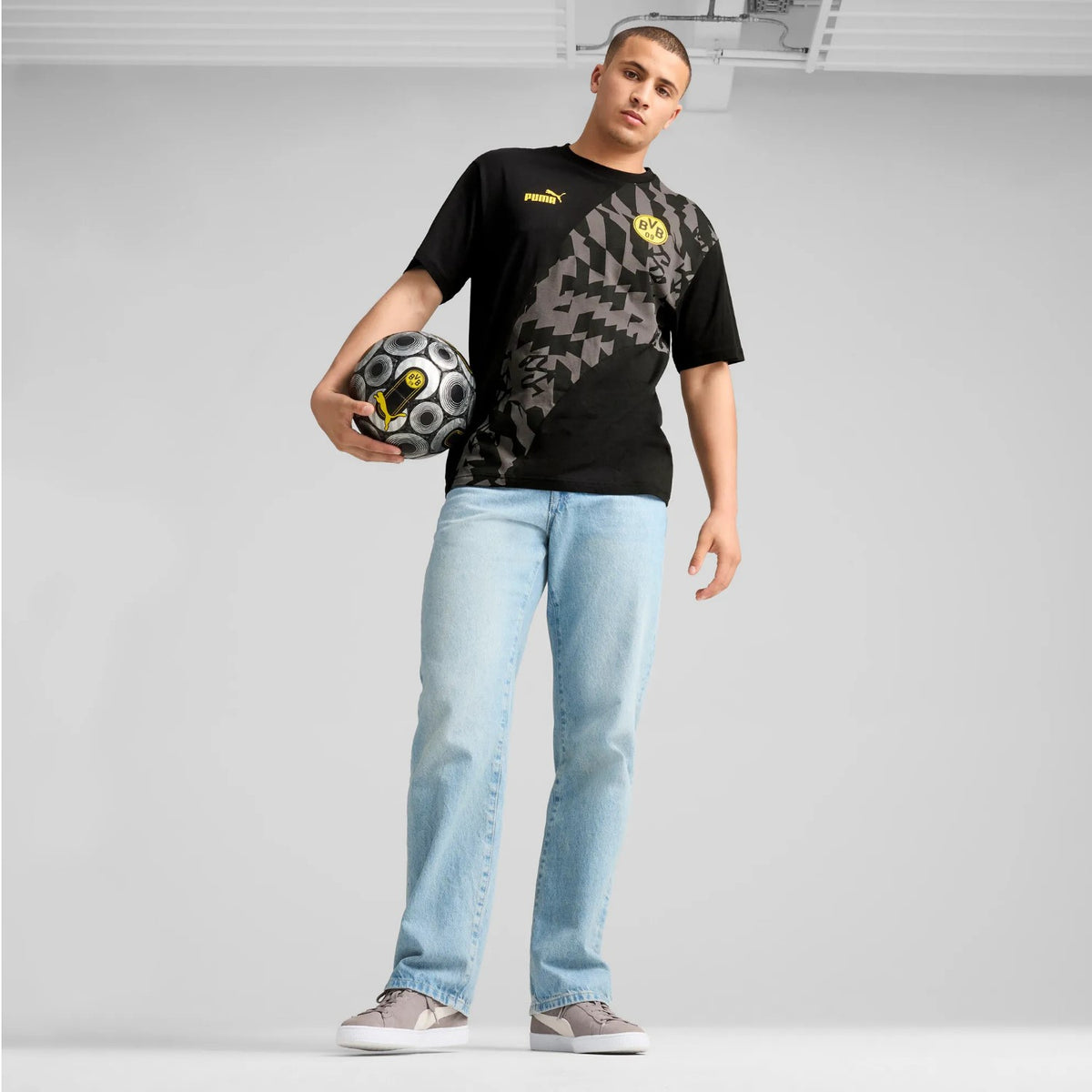 Puma BVB Borussia Dortmund ftblCulture+ T-shirt Herren