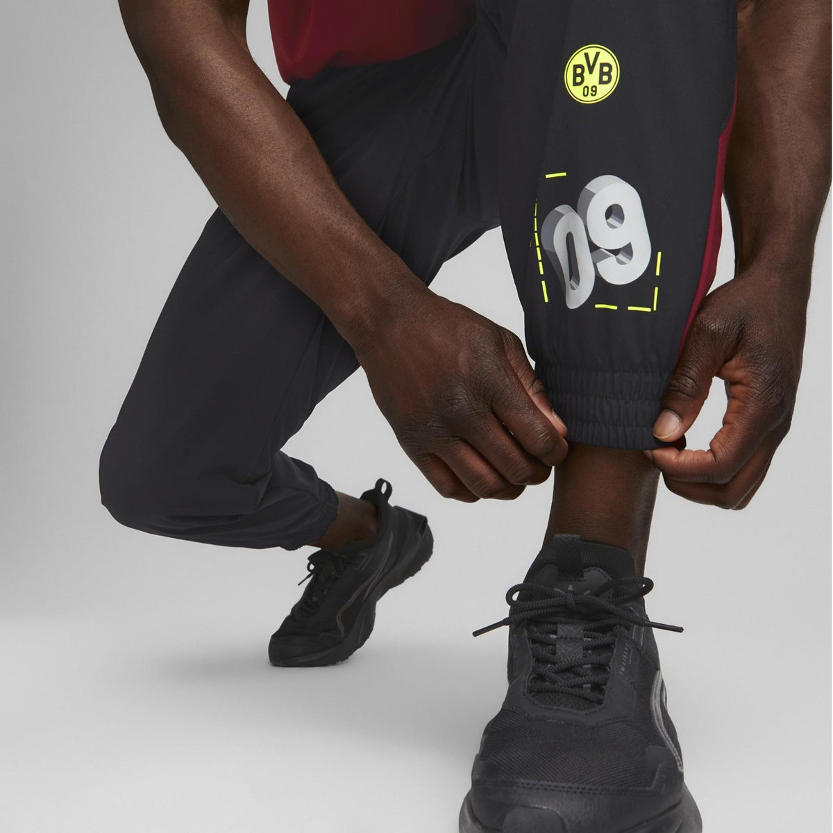 Puma BVB Borussia Dortmund Woven Statement Trainingshose 22/23