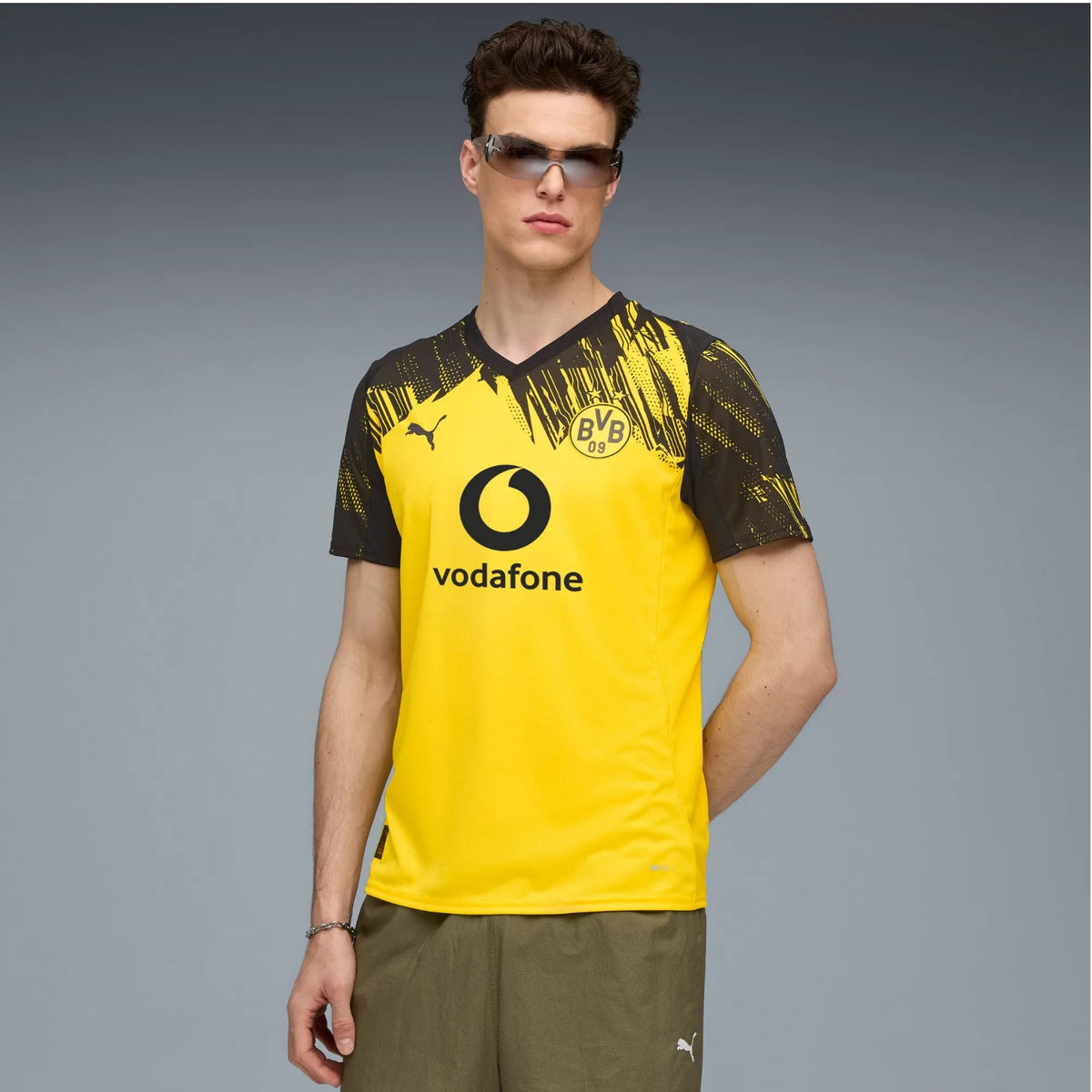 Puma BVB Borussia Dortmund Heim Trikot der Saison 25/26