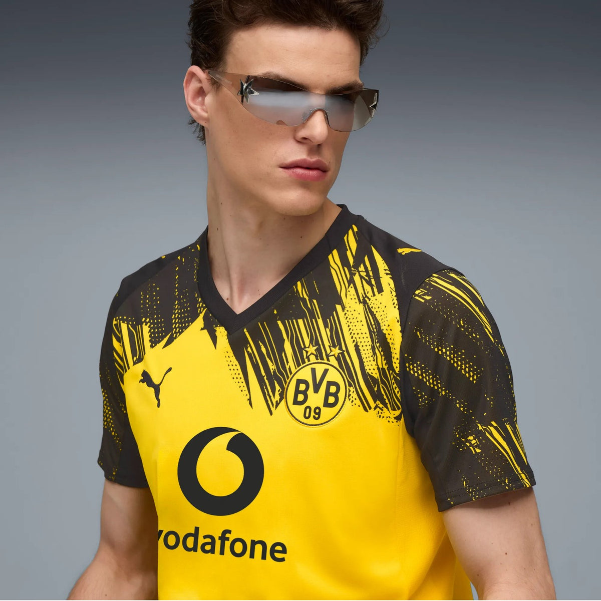 Puma BVB Borussia Dortmund Heim Trikot der Saison 25/26