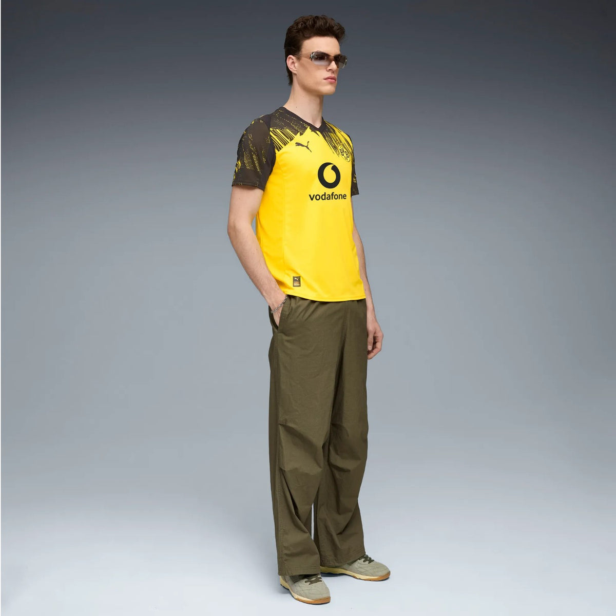 Puma BVB Borussia Dortmund Heim Trikot der Saison 25/26
