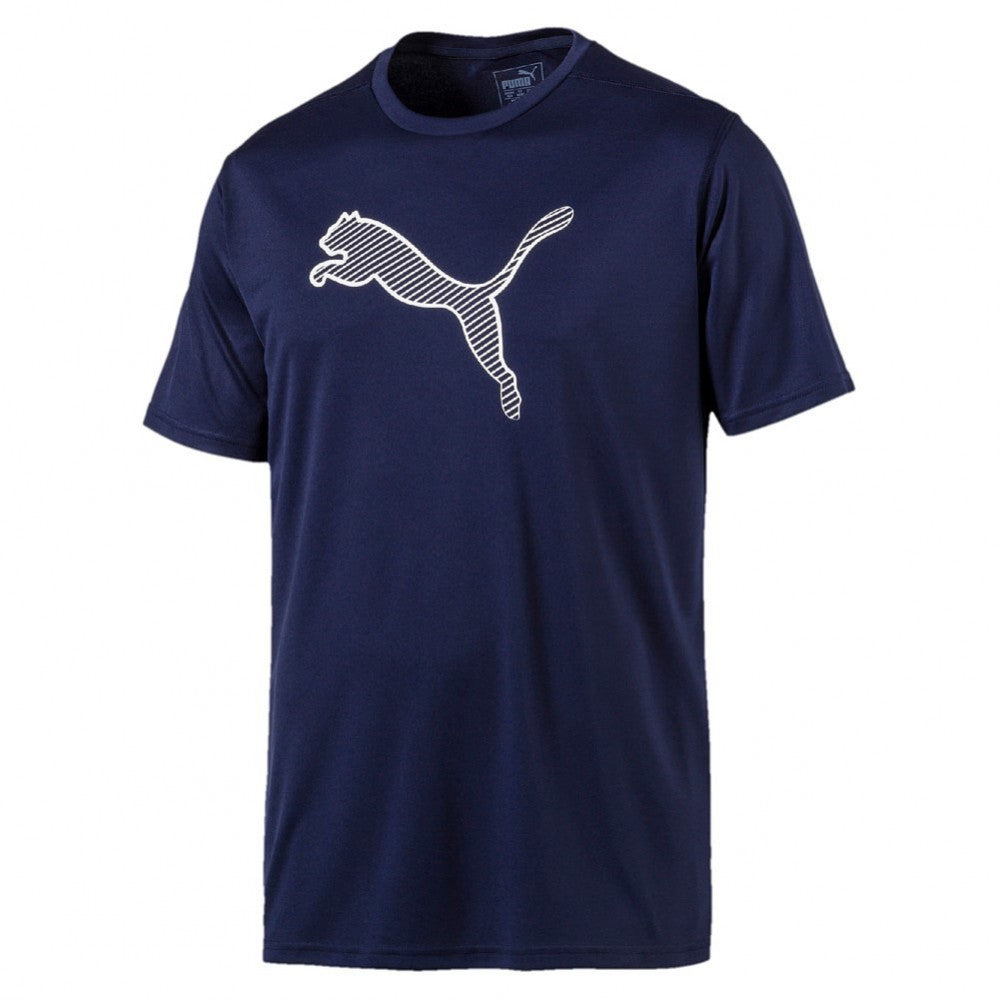Puma T Shirt Herren mit großem PUMA Cat Logo auf der Brust dryCell Material