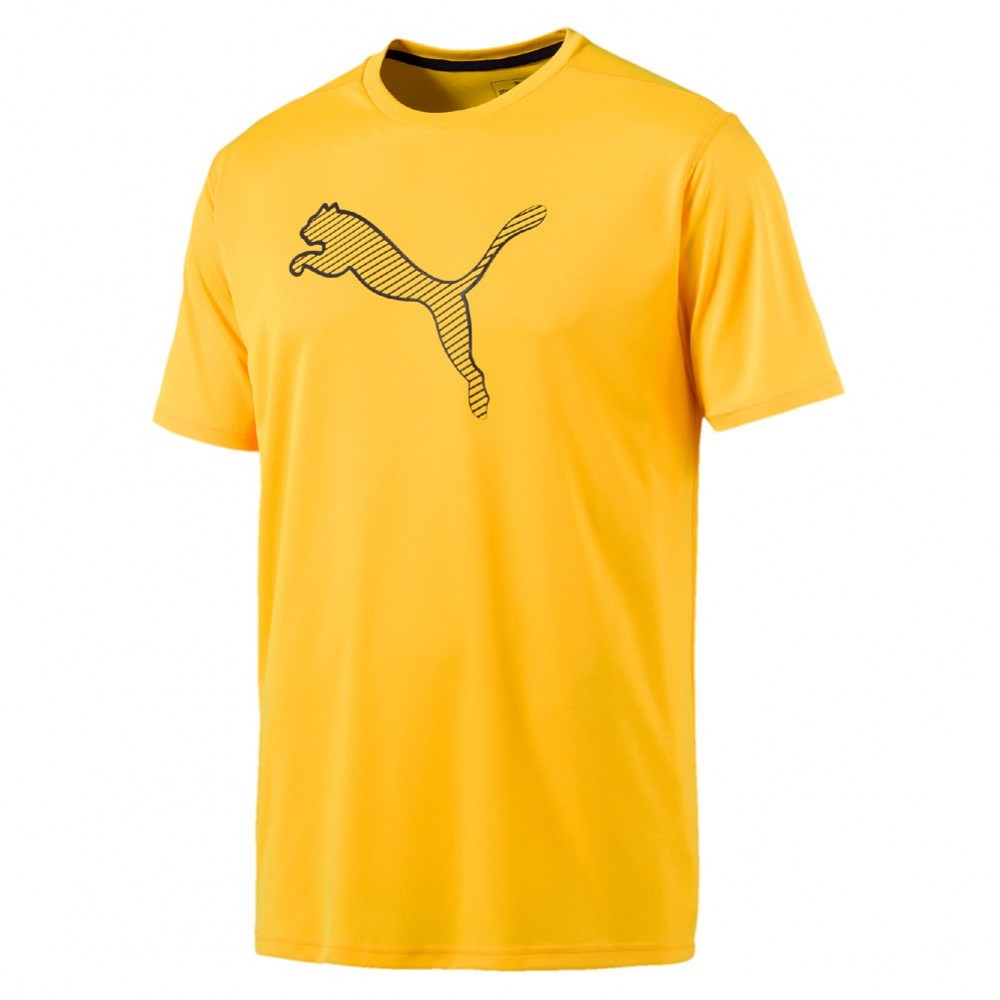 Puma T Shirt Herren mit großem PUMA Cat Logo auf der Brust dryCell Material