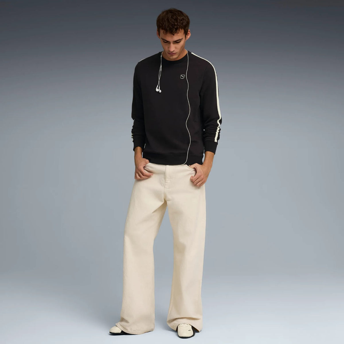 PUMA Ess Elevated Crew Sweatshirt Herren