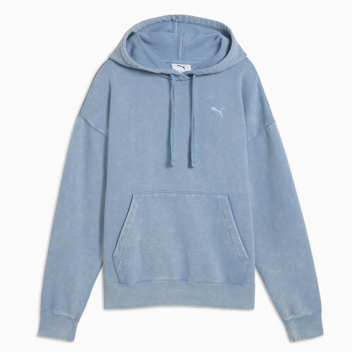 Puma Kapuzenpullover Elevated Relaxed Wash Damen mit Kägurutaschen