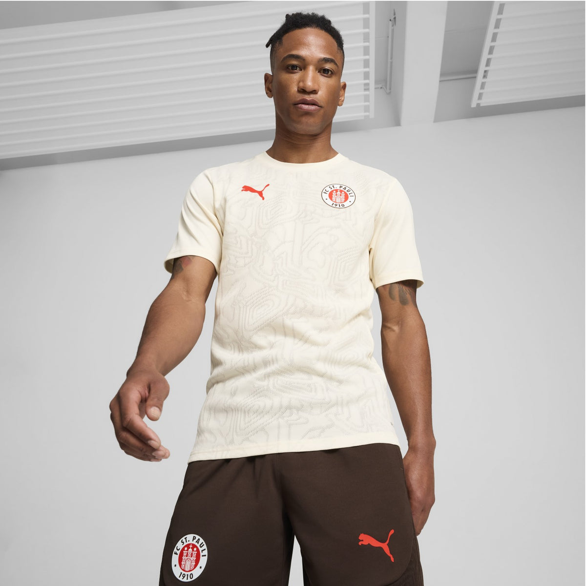 Puma FC St. Pauli Trainingstrikot für Herren 24/25