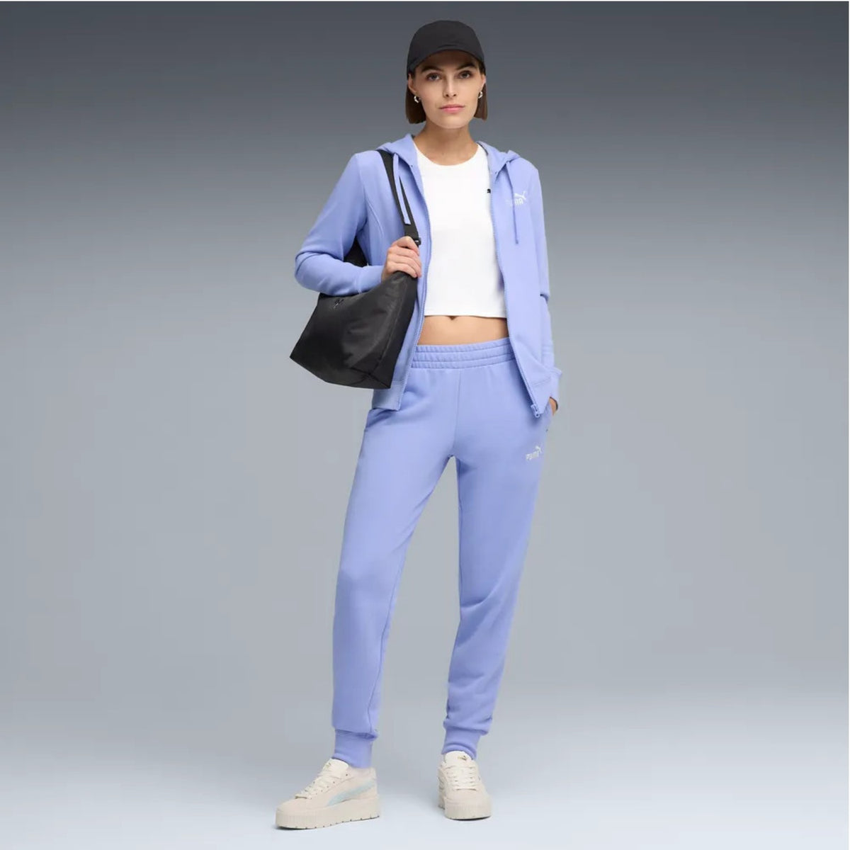 Puma Jogginganzug Damen aus Baumwolle mit Kapuze