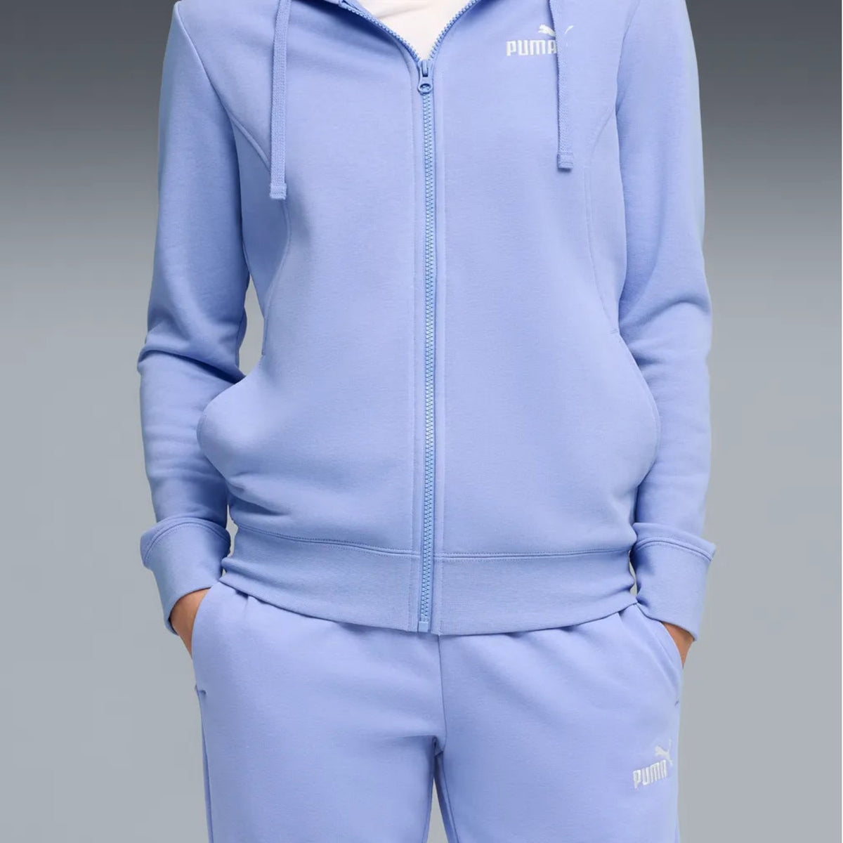 Puma Jogginganzug Damen aus Baumwolle mit Kapuze