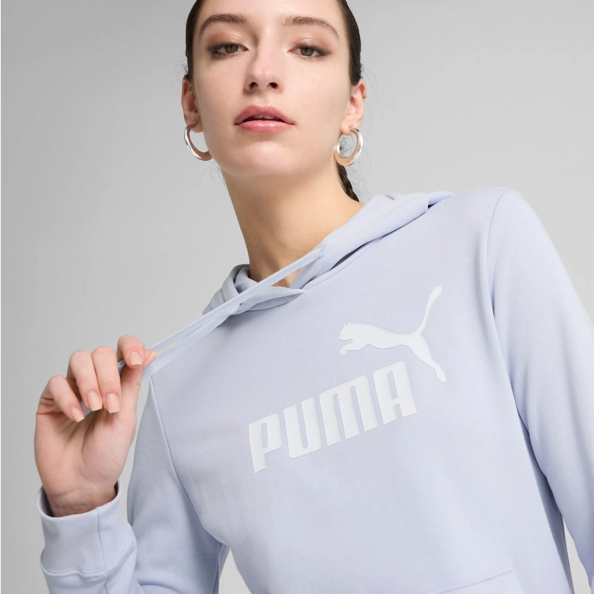 Puma No. 1 Logo Kapuzenpullover Damen mit Kängurutaschen