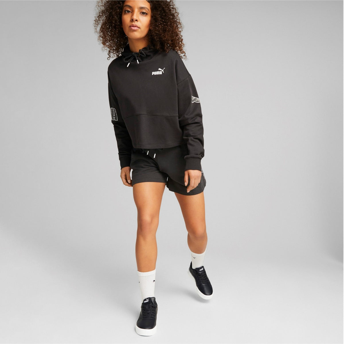 Puma Power Colorblock Sommer Hoodie für Damen