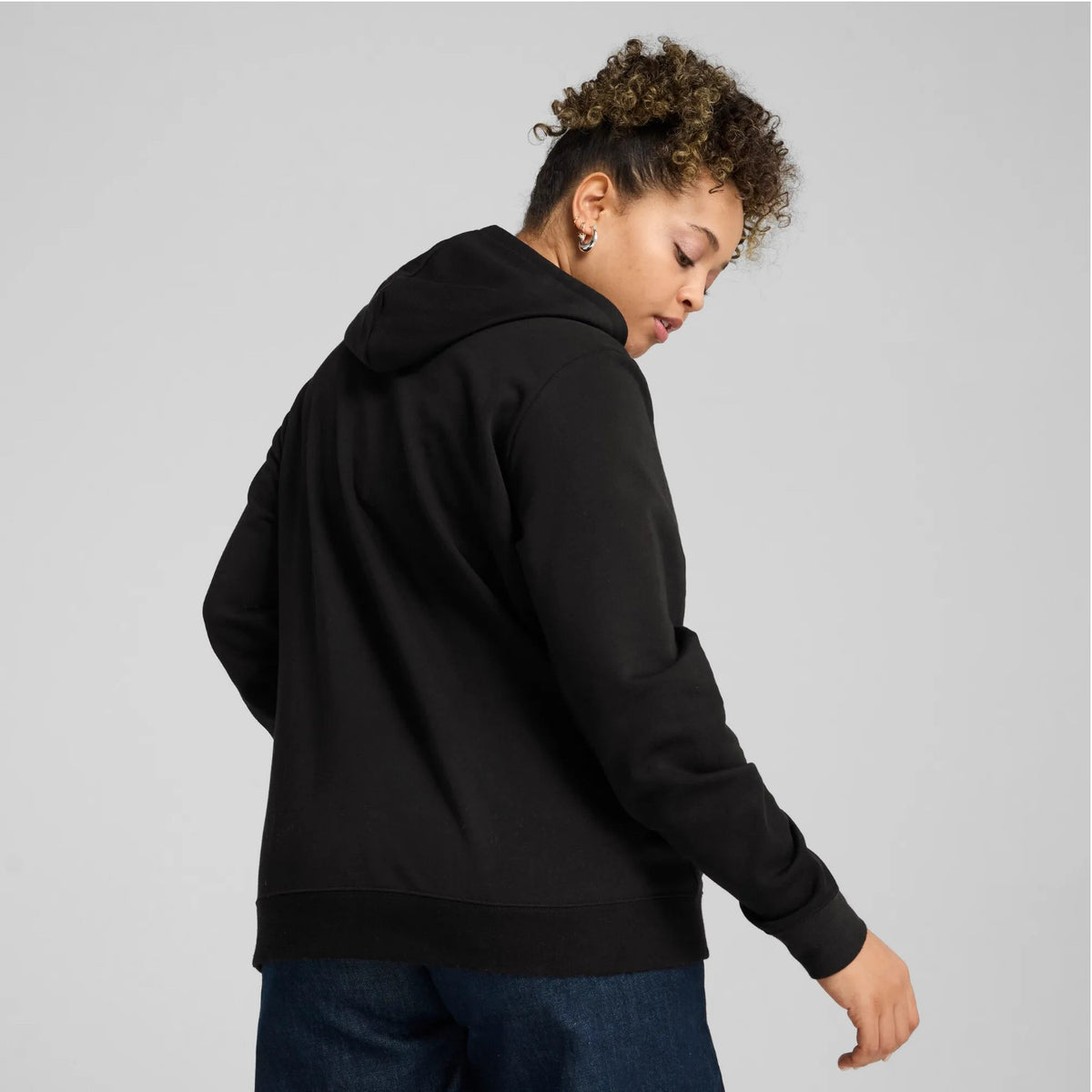 Puma No. 1 Logo Kapuzenpullover Damen mit Kägurutaschen