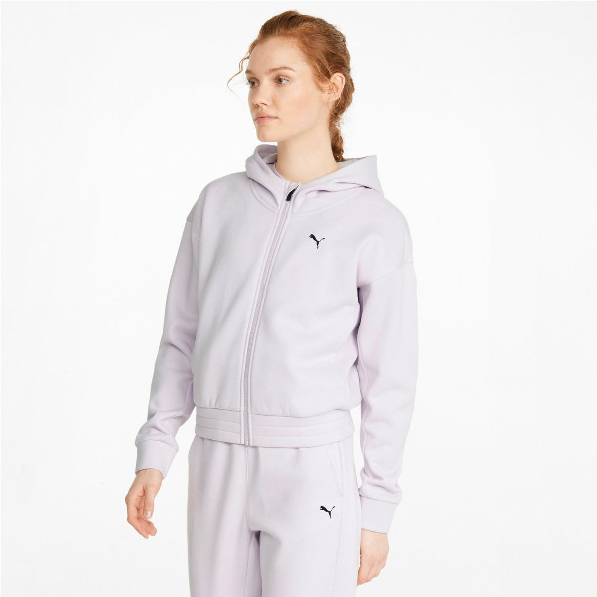 Puma Kapuzenjacke Damen mit Fleece Innenseite