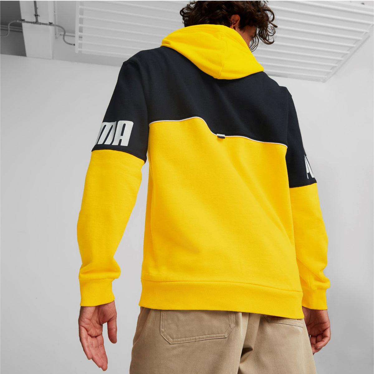 Puma Colorblock Hoodie Herren Pullover