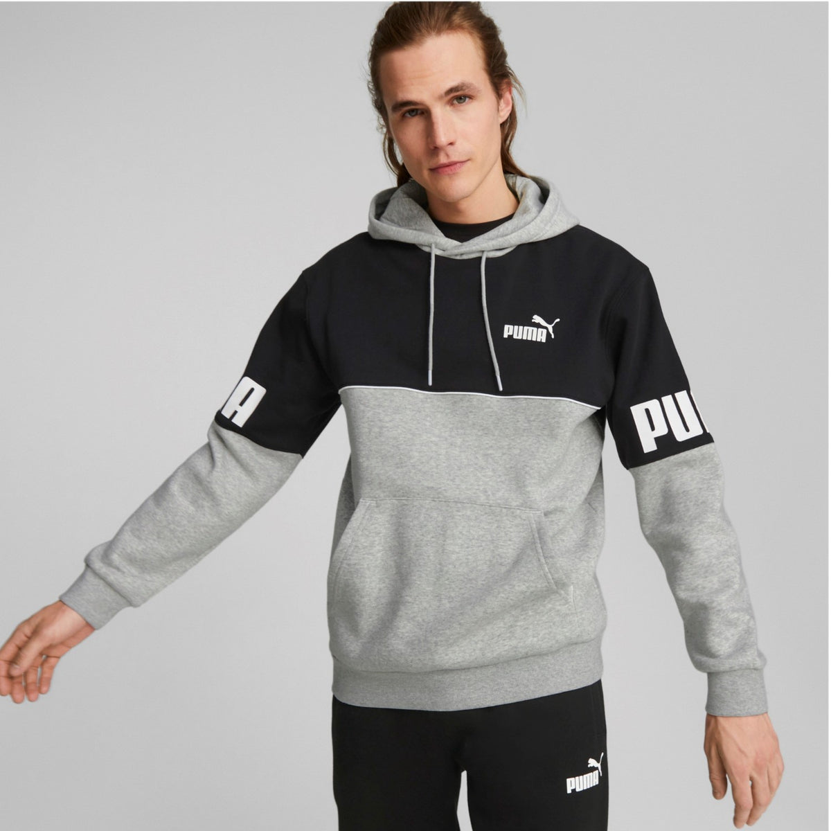 Puma Colorblock Hoodie Herren Pullover