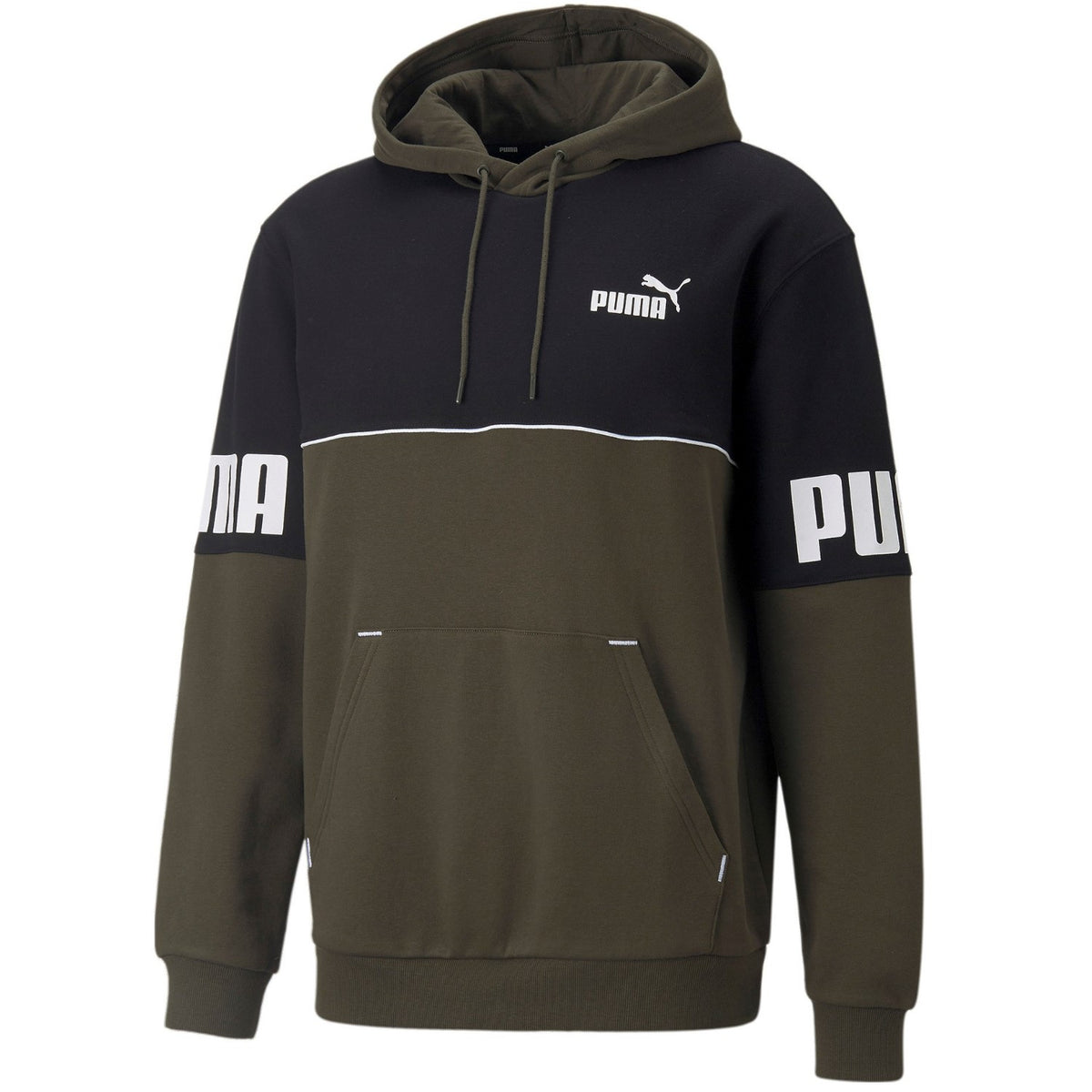 Puma Colorblock Hoodie Herren Pullover