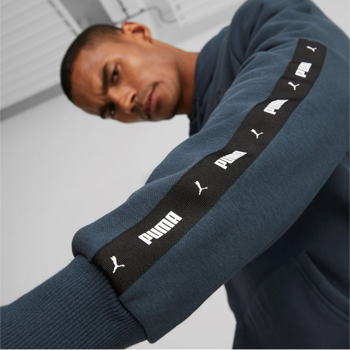 Puma ESS+ Tape Hoodie FL Pullover für Herren aus Baumwolle