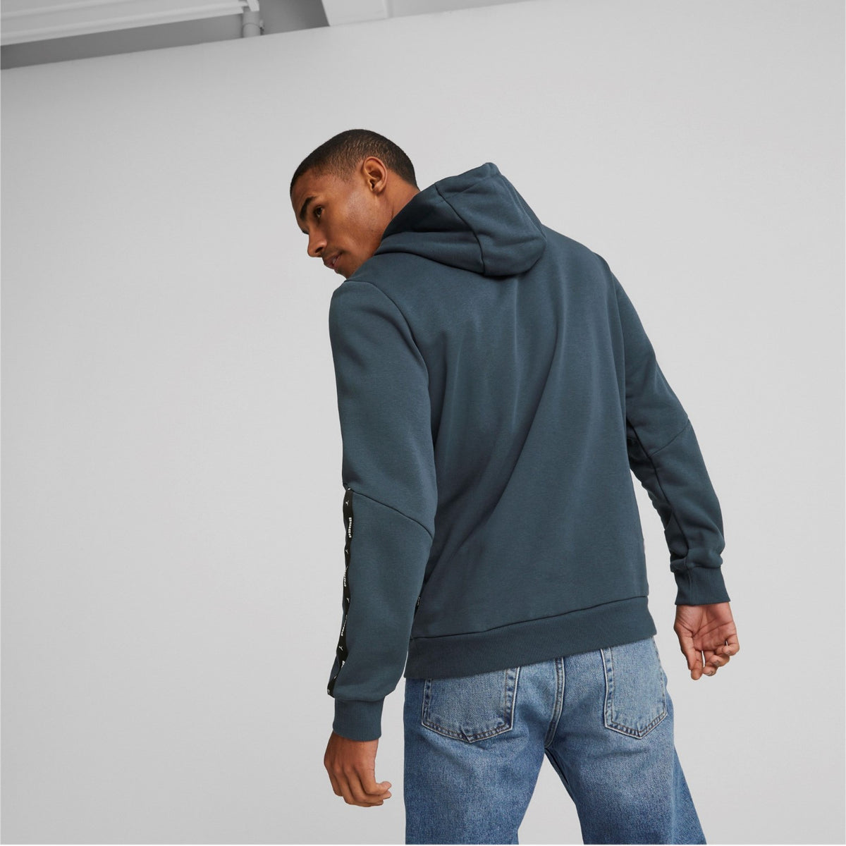 Puma ESS+ Tape Hoodie FL Pullover für Herren aus Baumwolle