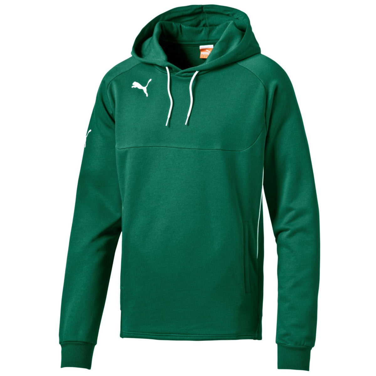 Puma Hoodie Männer mit offenen Seitentaschen und Rippenbündchen