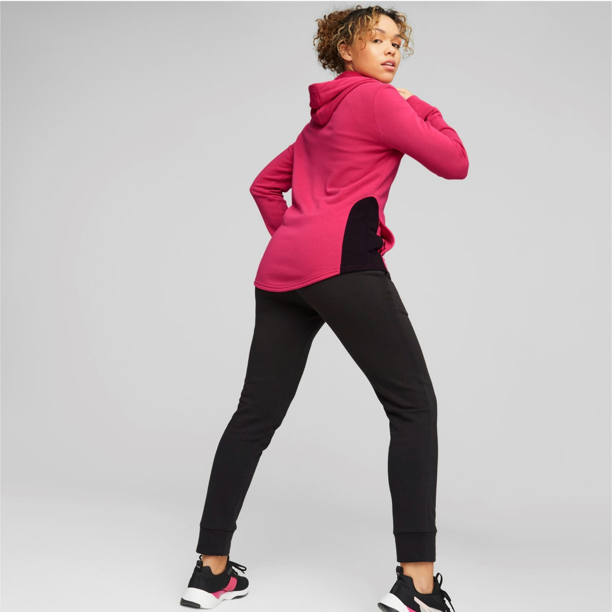 Puma Jogginganzug Damen aus Baumwolle mit Kapuze