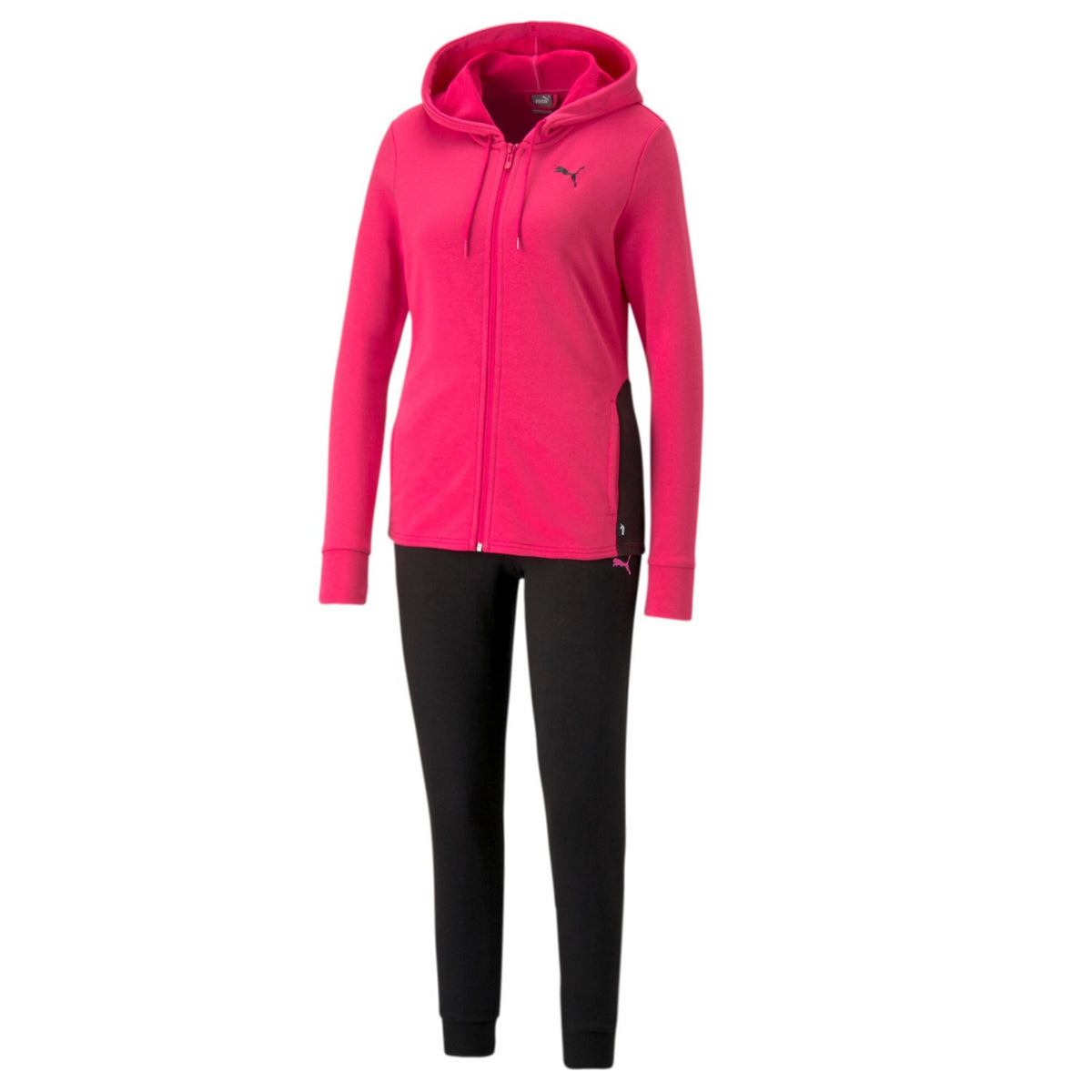 Puma Jogginganzug Damen aus Baumwolle mit Kapuze