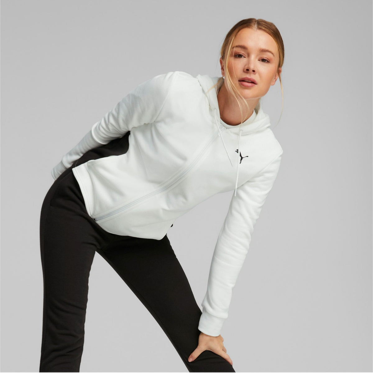 Puma Jogginganzug Damen aus Baumwolle mit Kapuze