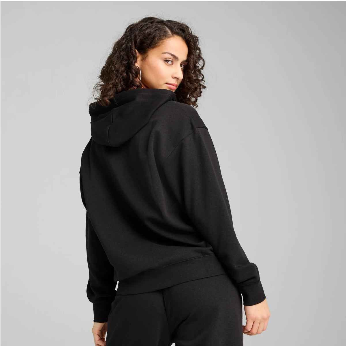 Puma Script Comfort Hoodie Pullover für Damen