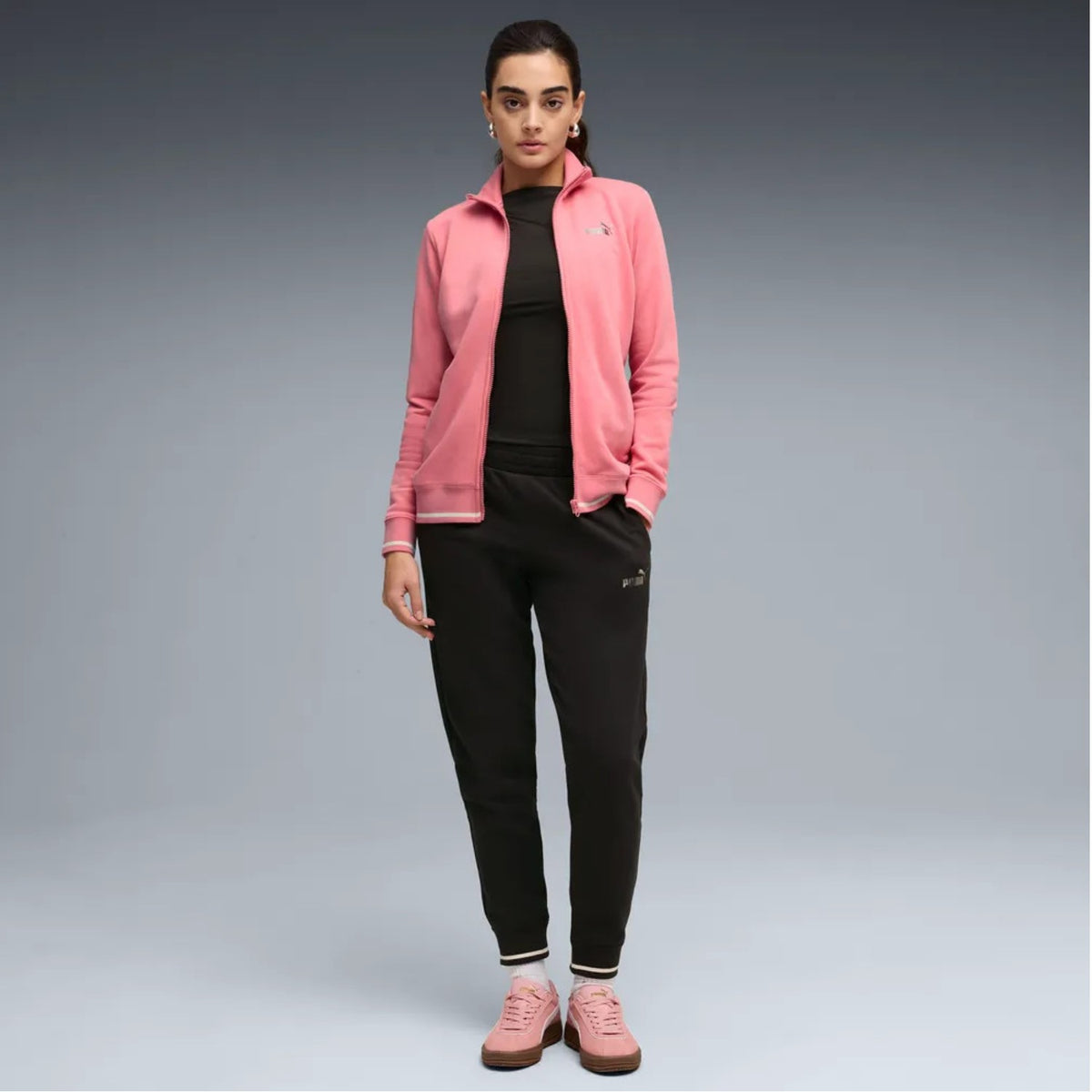 Puma Metallic Tracksuit Jogginganzug Damen