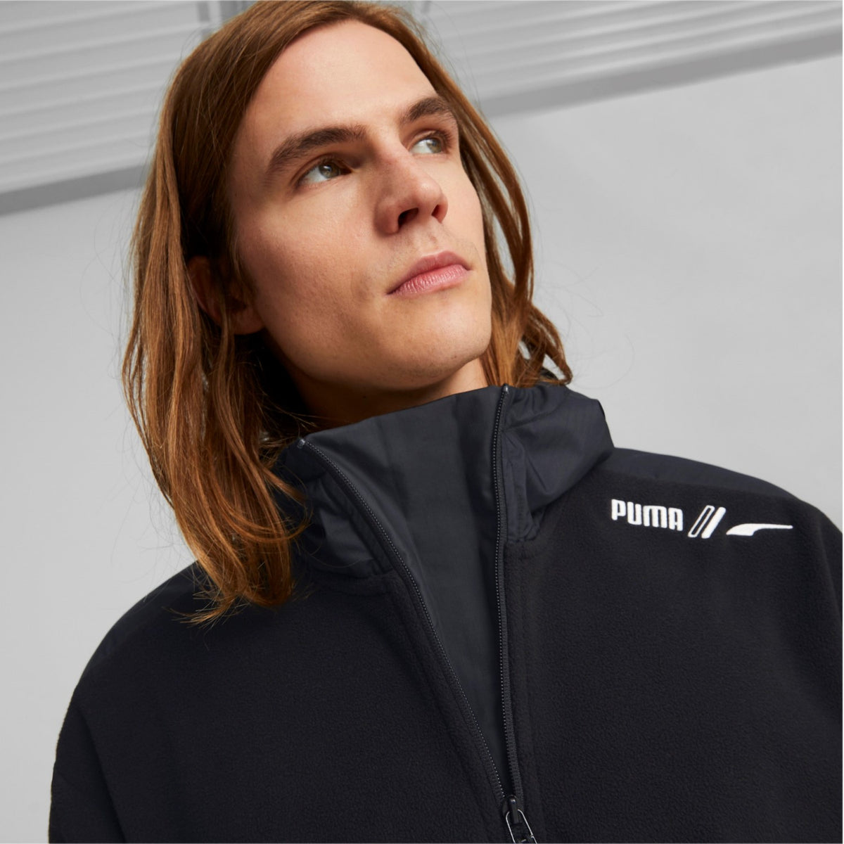 Puma Polarfleece Pullover mit Kapuze für Herren