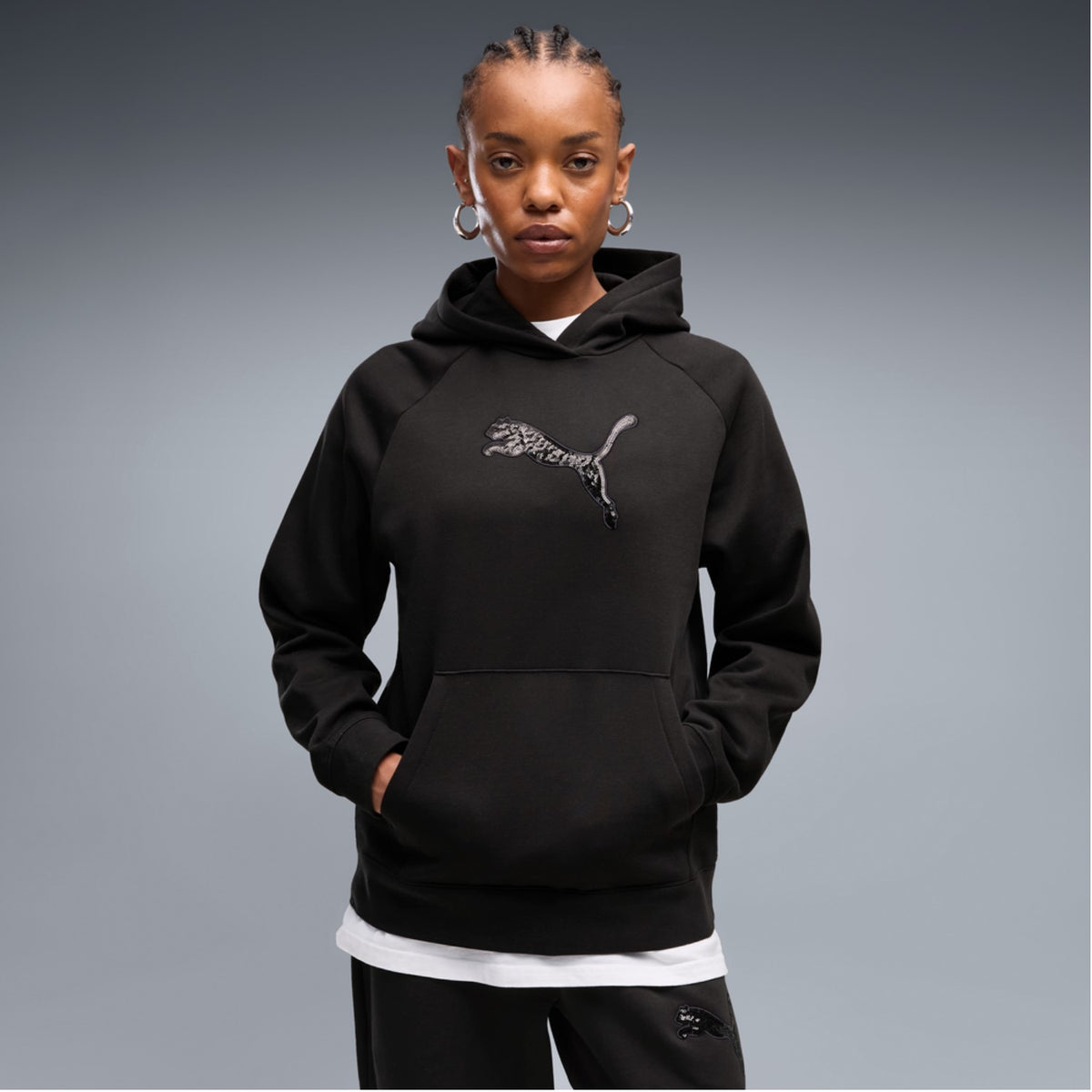 Puma ESS Sequins Kapuzenpullover Damen