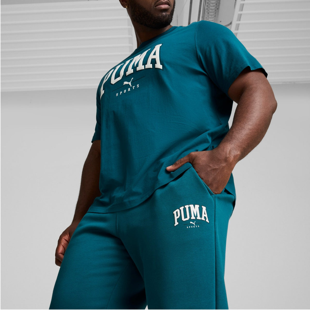Puma Squad Jogginghose Herren 681800 mit Fleecefutter