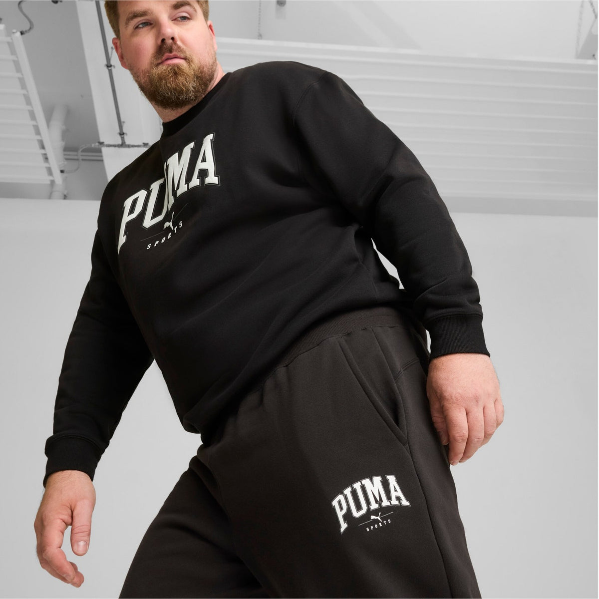 Puma Squad Jogginghose Herren 681800 mit Fleecefutter
